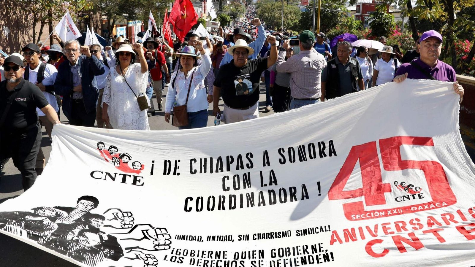 Por que seva Marcha Maestros Hoy 7 de Marzo 2025 en México; Sheinbaum paro nacional cnte