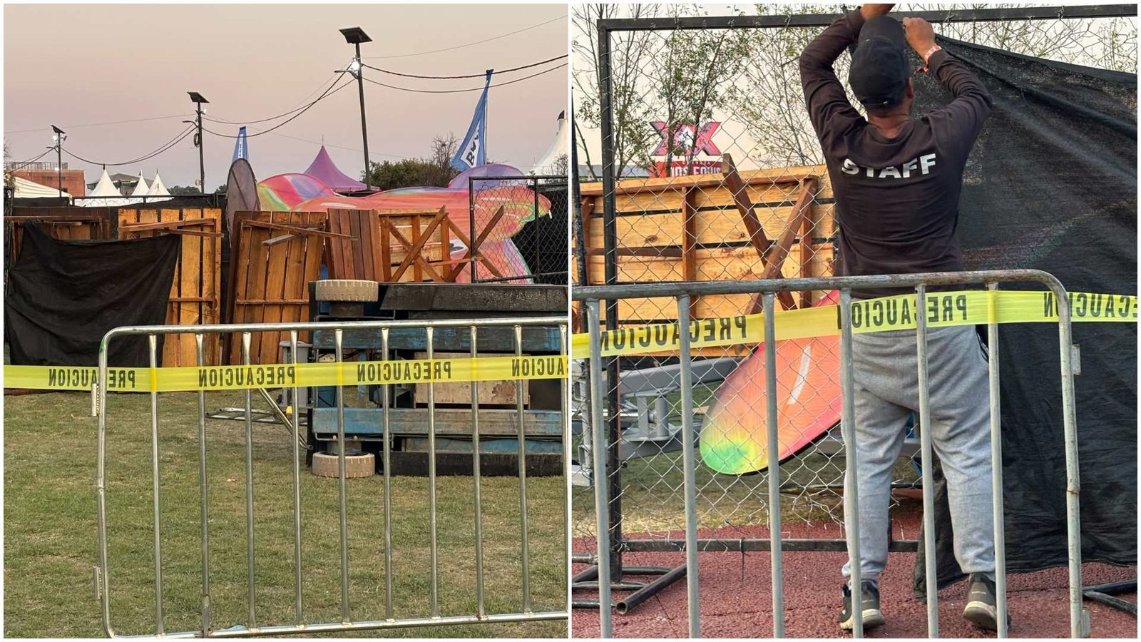 Mueren 2 LUEGO DEL COLAPSO DE ESTRUCTURA EN Festival Ax Ceremonia; Suspender Evento