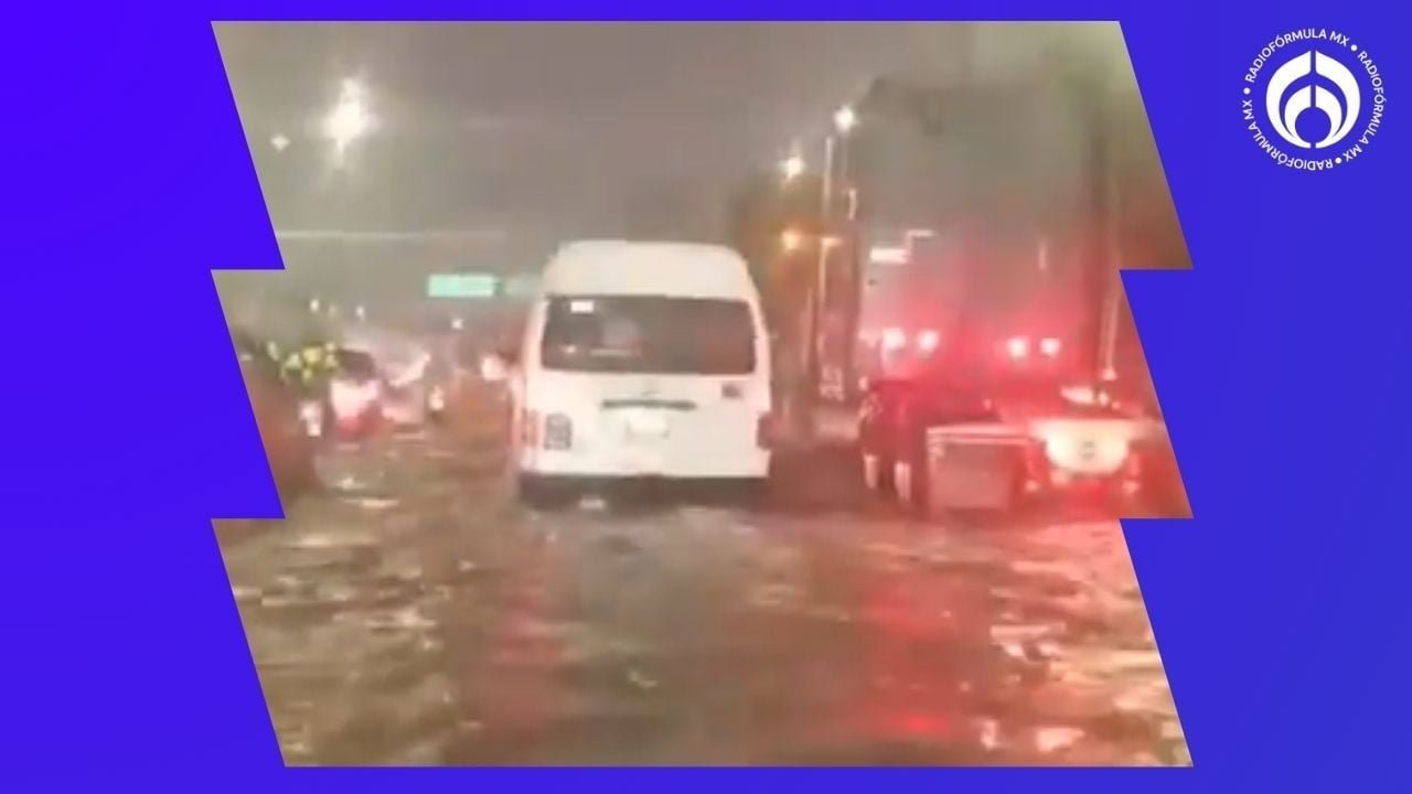 (Video) ‘Tláloc’ REGRESA: Inundaciones Afectan A Cdmx y Edomex Tras intensas Lluvias