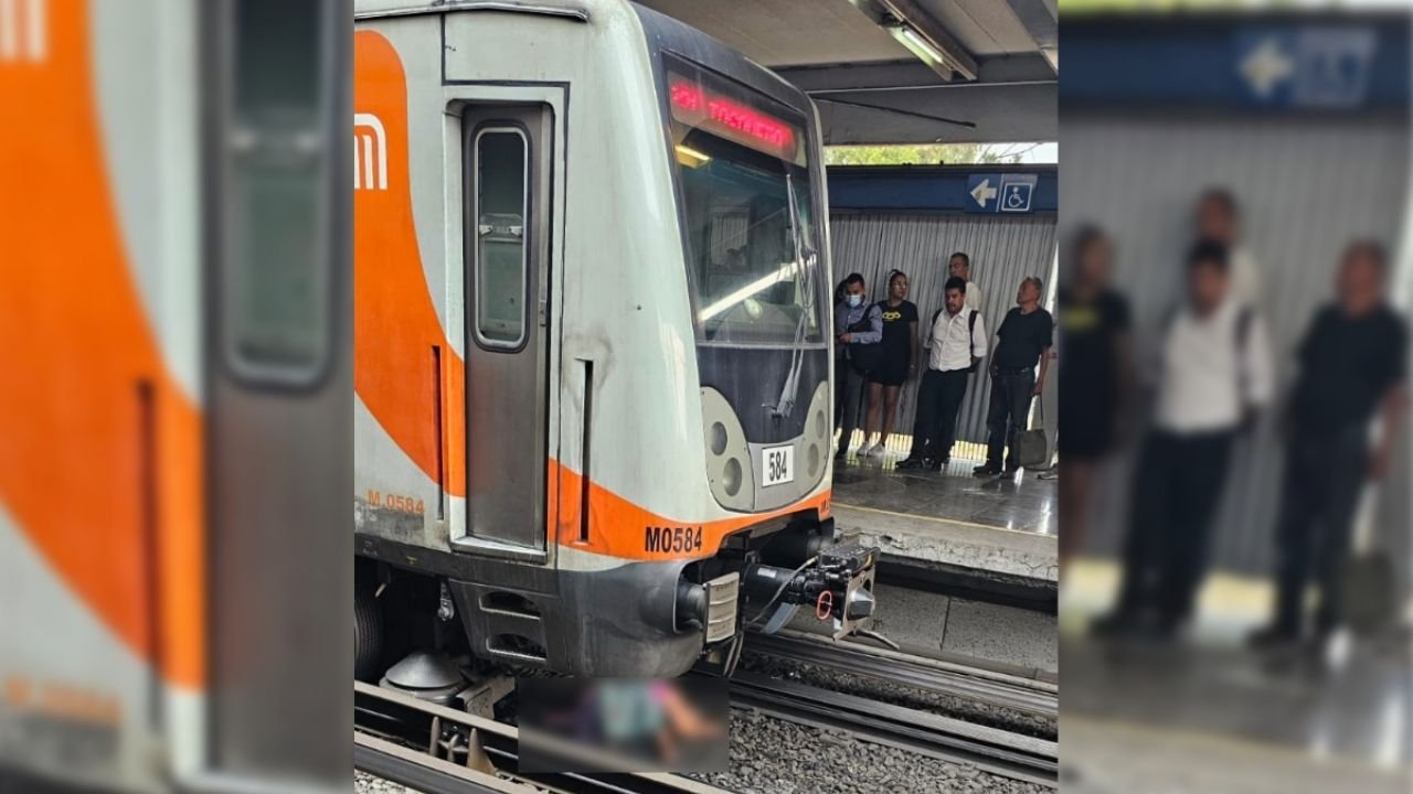 Mujer se Arroja a Las Vías en el Metro Tasqueña