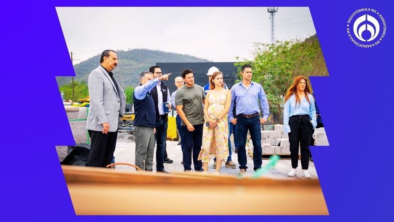 Samuel García Supervisa Obra de Malecón Presa La Boca; Registro Avance de 80%