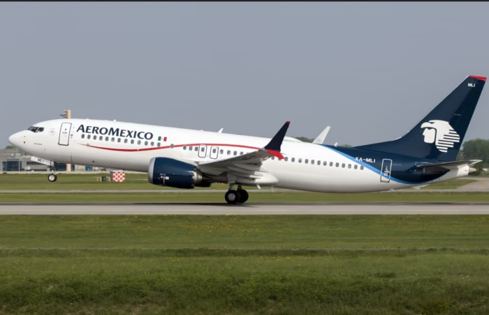 AVIÓN DE AEROMÉICO ATERRIZA DE EMERGENCIA EN TAMEULIPAS TRAS DETECCIÓN DE HUMO EN LA CABINA