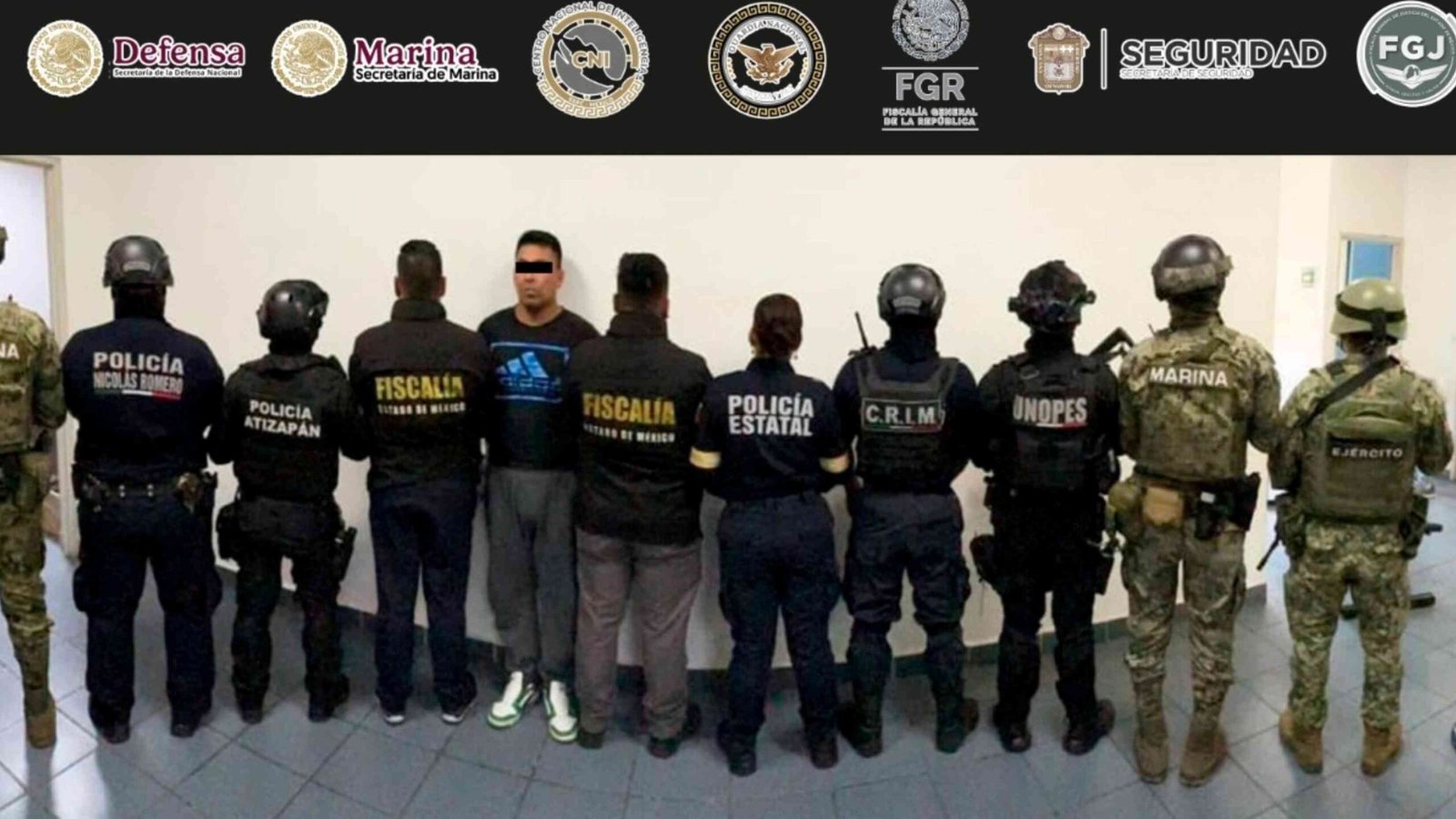 Operación enjambre: Cae ‘El Javis’, Policía de Nicolás Romero, Acusado de Homicidio