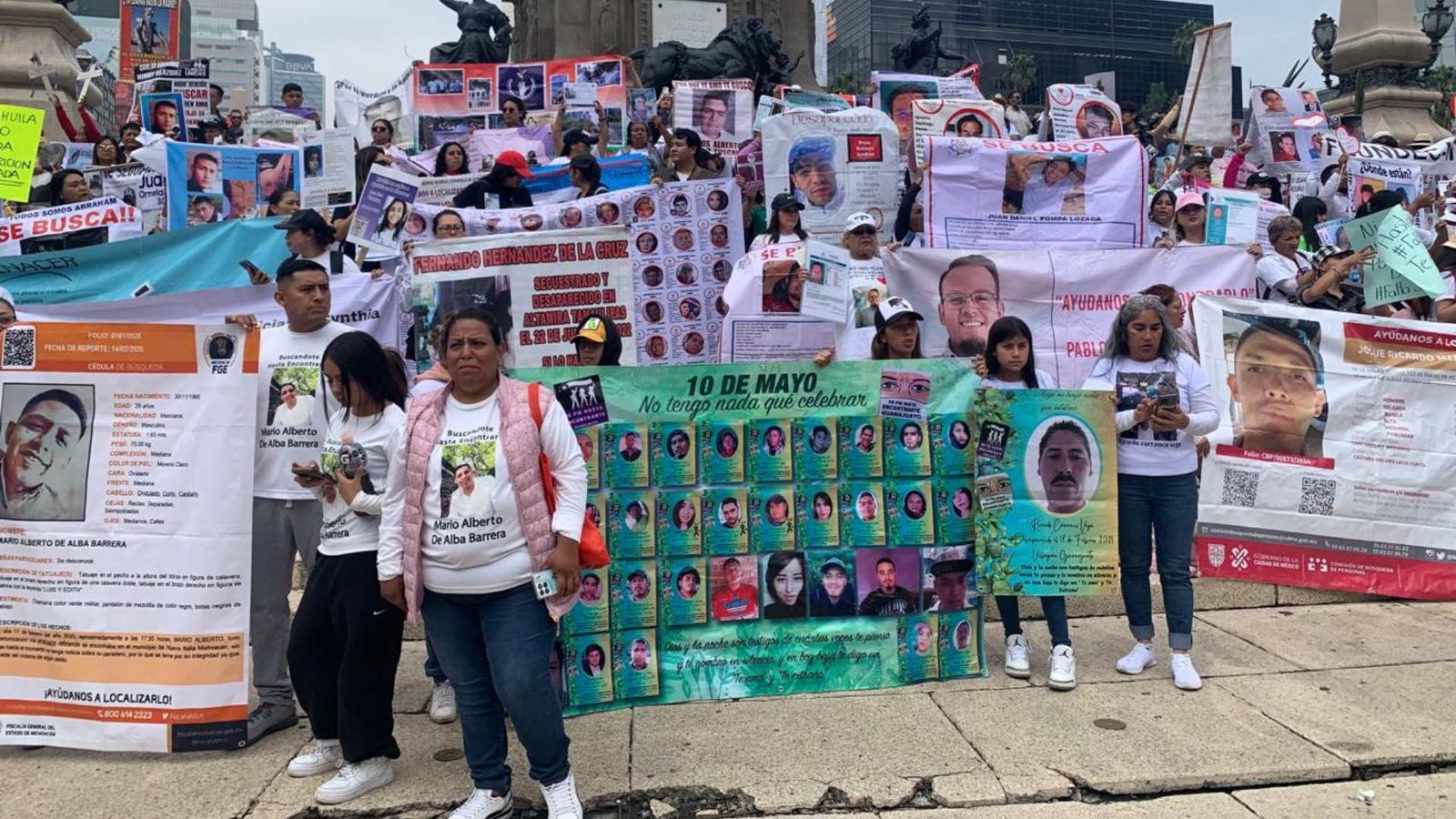 “Las Madres no se Rinden”: Protestan Mamás Este 10 de Mayo de 2025 por desaparecidos