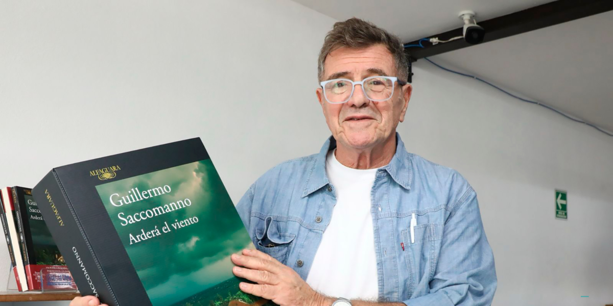Guillermo Saccomanno presenta “Arderá El Viento” en México