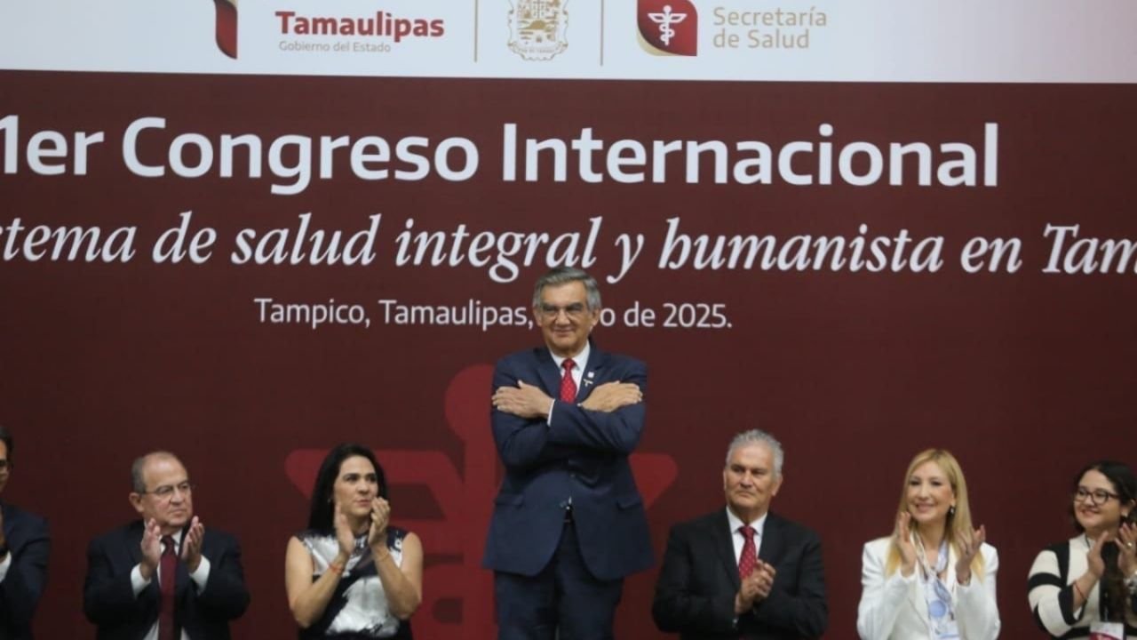Américo Villarreal inaugura Congreso Internacional “Hacia un Sistema de Salud Integral y Humanista En Tamaulipas