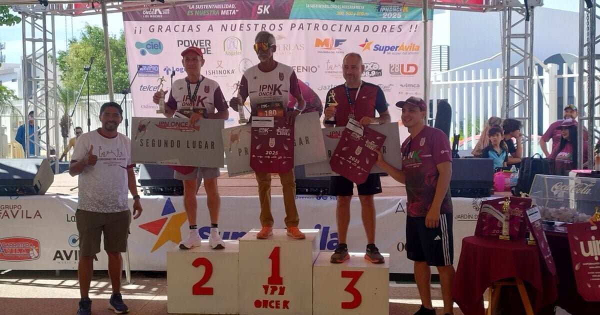 Yajaira Camacho y Luis Enrique Espinoza Ganan La Carrera Ipn Una Vez K en Los Mochis