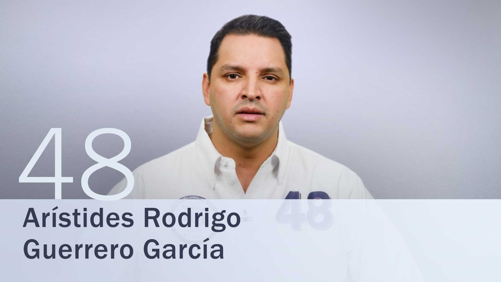 ¿Quién es Arístides Rodrigo Guerrero García? Candidato 48 A Ministro de la Suprema Corte