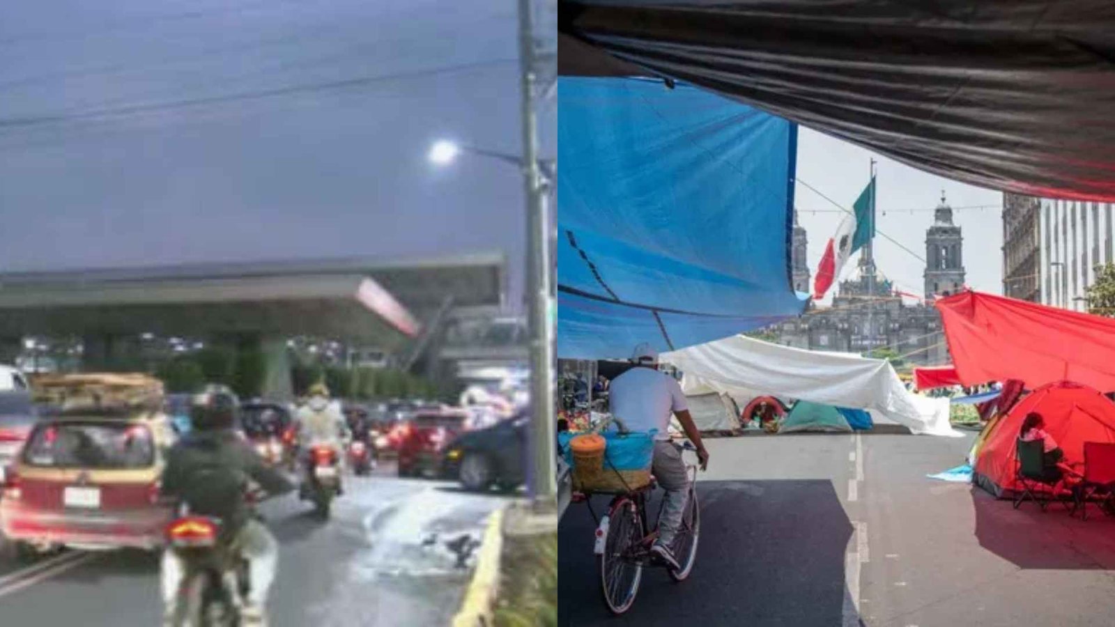 Madres Buscadoras Retiran Bloqueo Sobre San Antonio Abad; CNTE Mantiene Plantn en El Zócalo