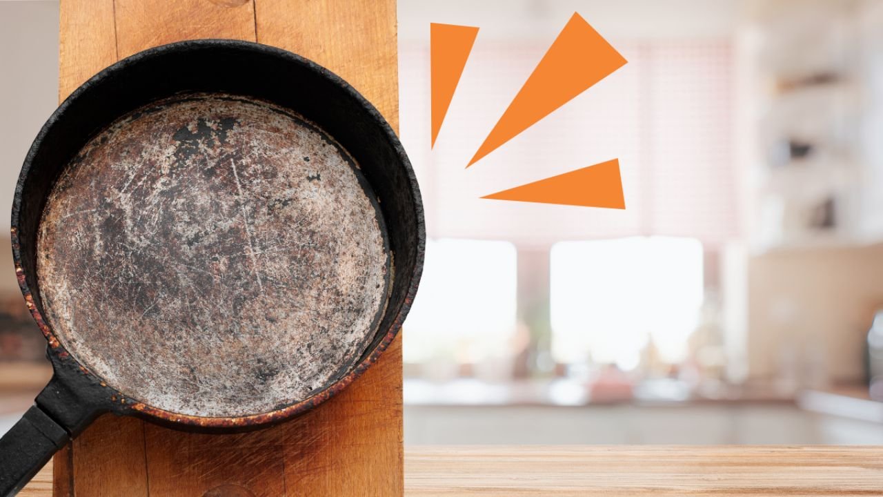 CÓMO Convertir mi sartén vieja en una antiadherente usando 2 ingredientes