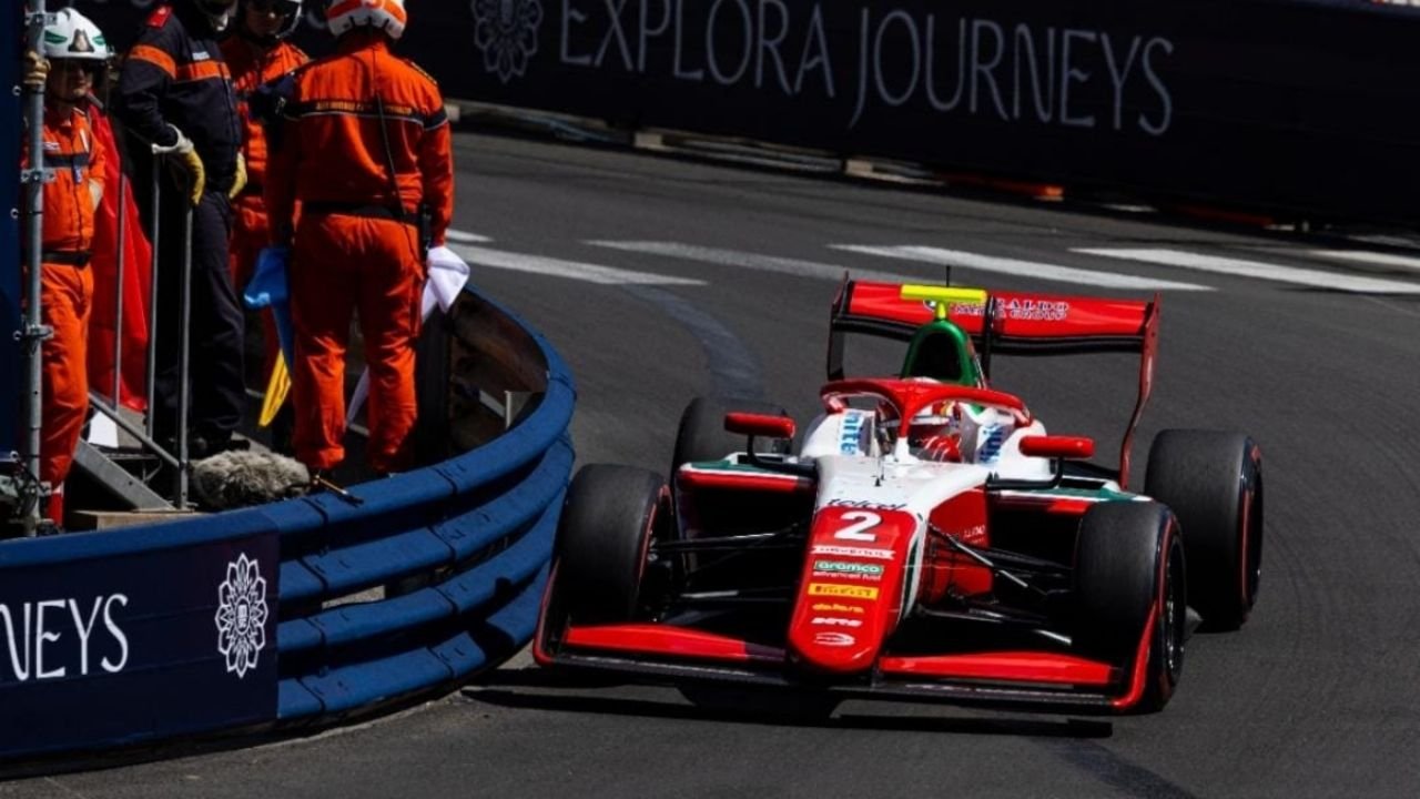 Noel León Sufre ContactO en la Sprint de Mónaco