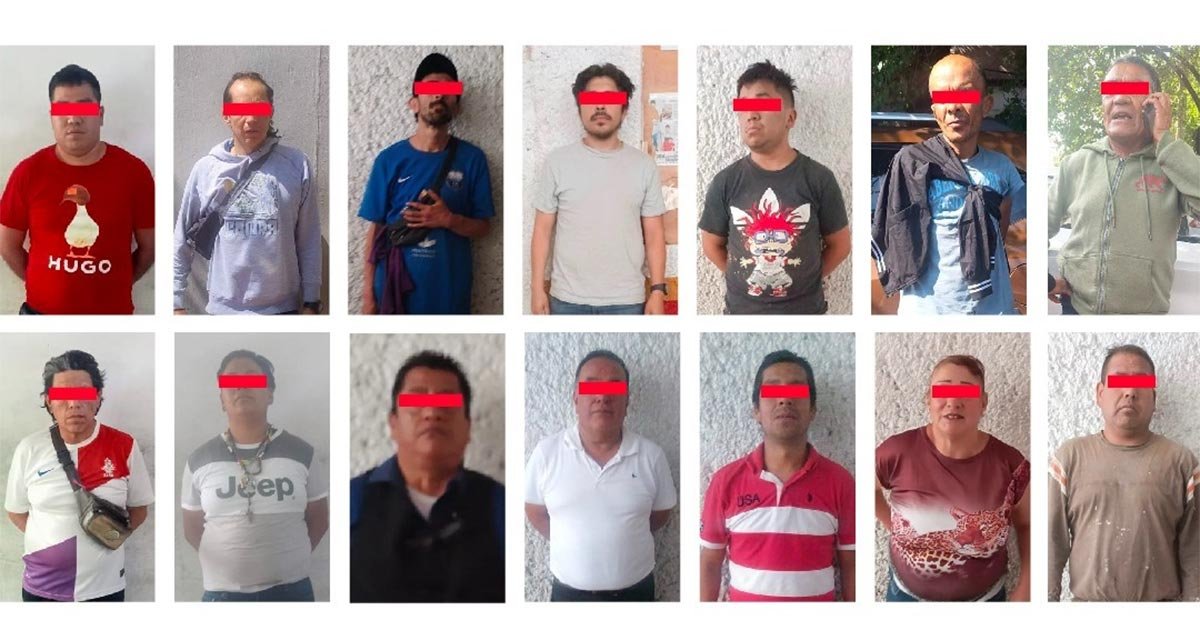 Detienen A 14 Franeleros por Cobro ilegal en la Doctores, Roma Norte y Sur, CDMX