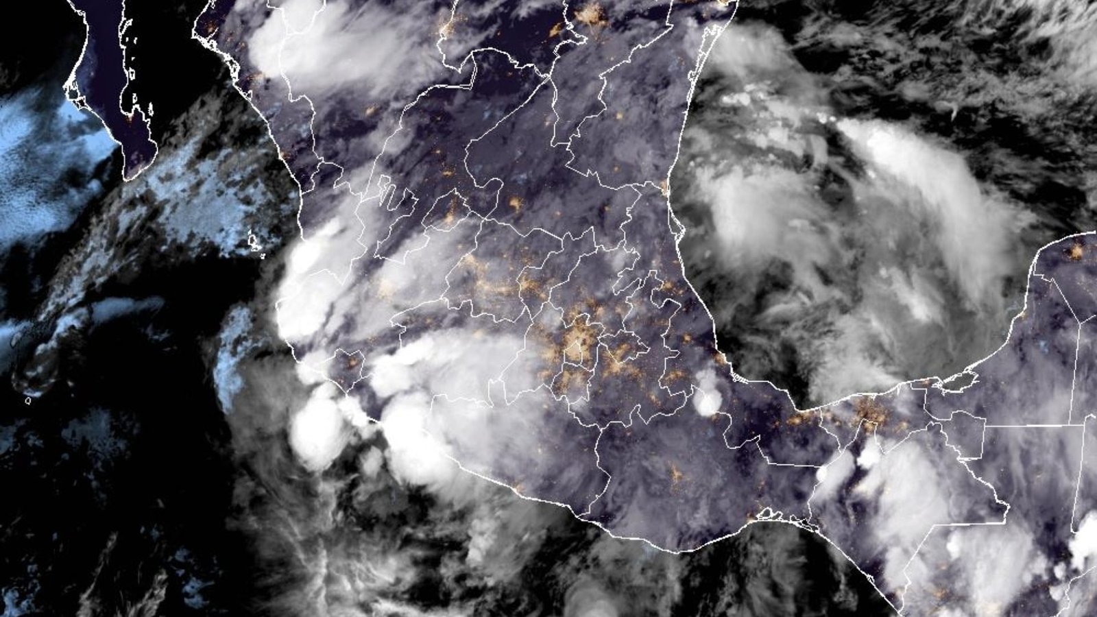 Erick se desintegra en una zona de baja presio luego de embate en Costas de México