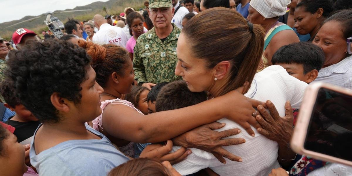 Damnificados de Erick Recibirán apoyos Directos una Vez que los Cense Bienestar: Sheinbaum