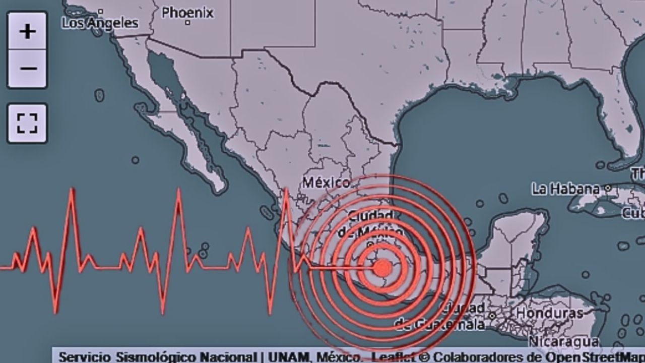 Temblor Hoy: Microsismo de 1.6 SE Registro en Naucalpan; Aseguuran que es enjambre sÍsmico