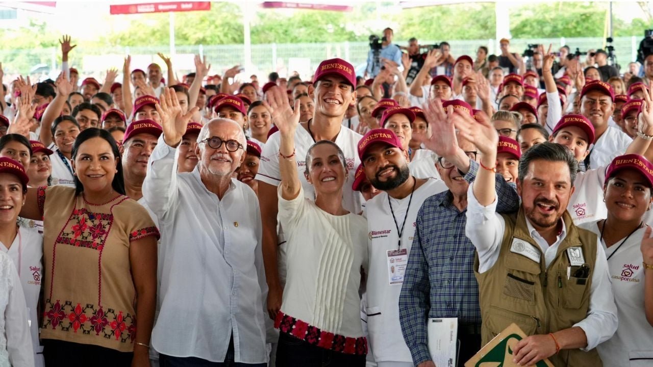 ‘Venir a Nayarit es como Llenarse El Corazón’, Dice Sheinbaum Desde Tepic