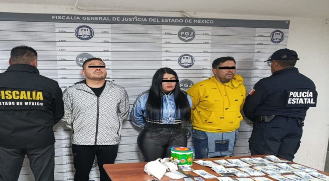 Detienen a Tres por Narcomenudeo en Cateo Realizado en Bosques de Aragón