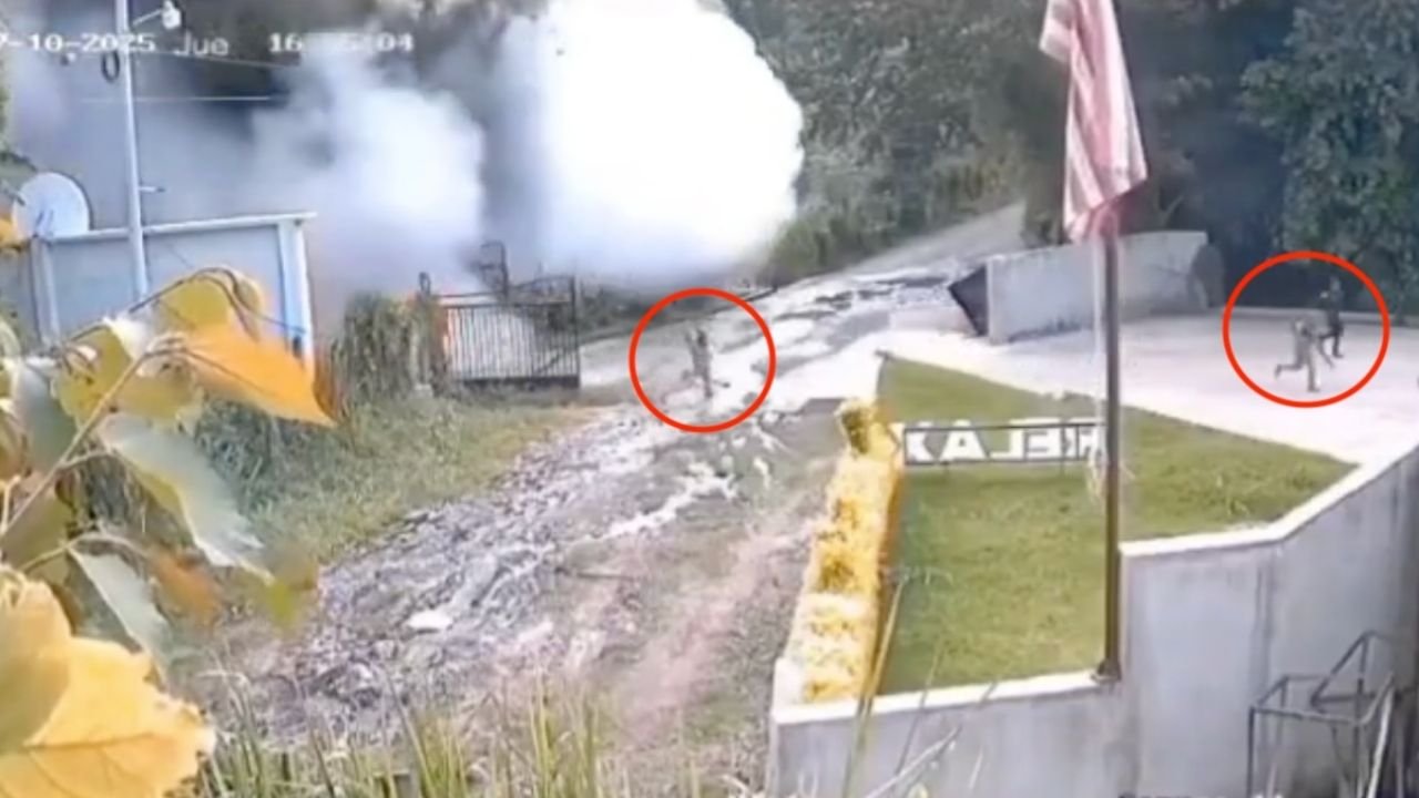 Explosión en Aguas Termales de Un Balneario; Trabajadores del Lugar Salen Corrido | VIDEO