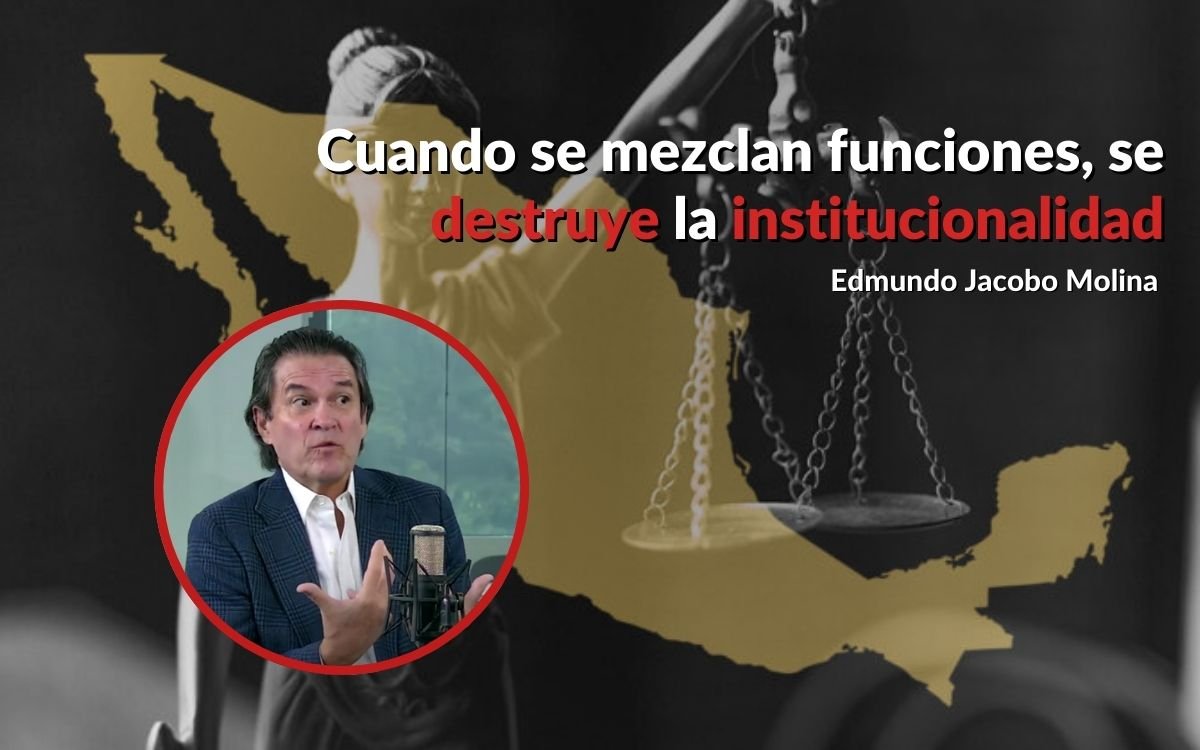 Estamos Viviendo la ‘Destrución de Nuestra Institucionalidad’: Edmundo Jacobo Molina | Comentario