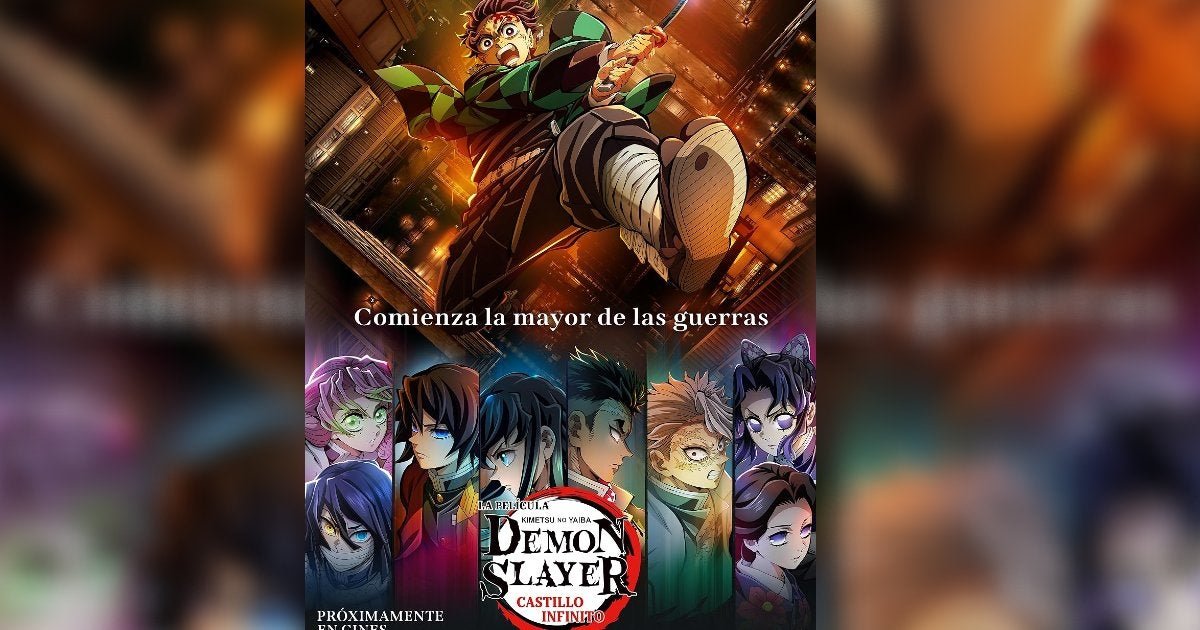 ‘Demon Slayer: Kimetsu no Yaiba-Castillo Infinito’: ¿cuándo se estrena en méxico y dónde verla?