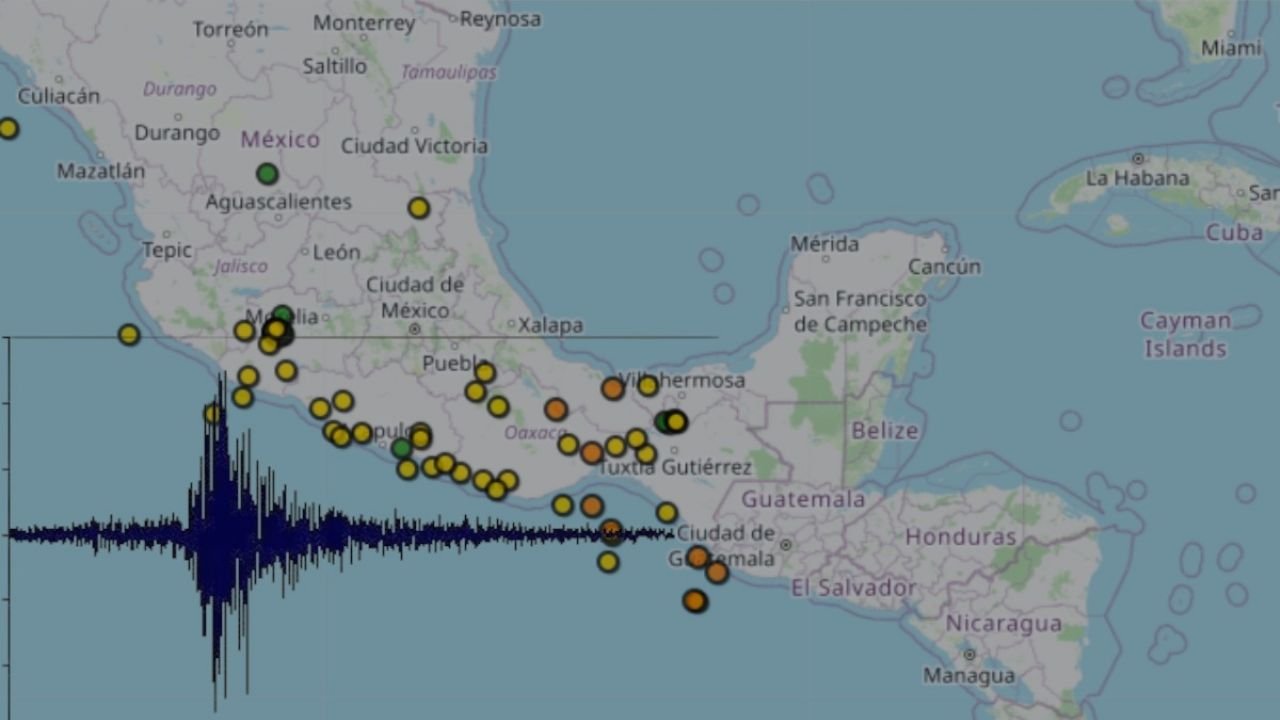 Dos Sismos de 4.1 sacuden oaxaca en la madrugada; OTROS TEMBLORES REGRADOS 15 DE AGOSTO EN MÉICICO