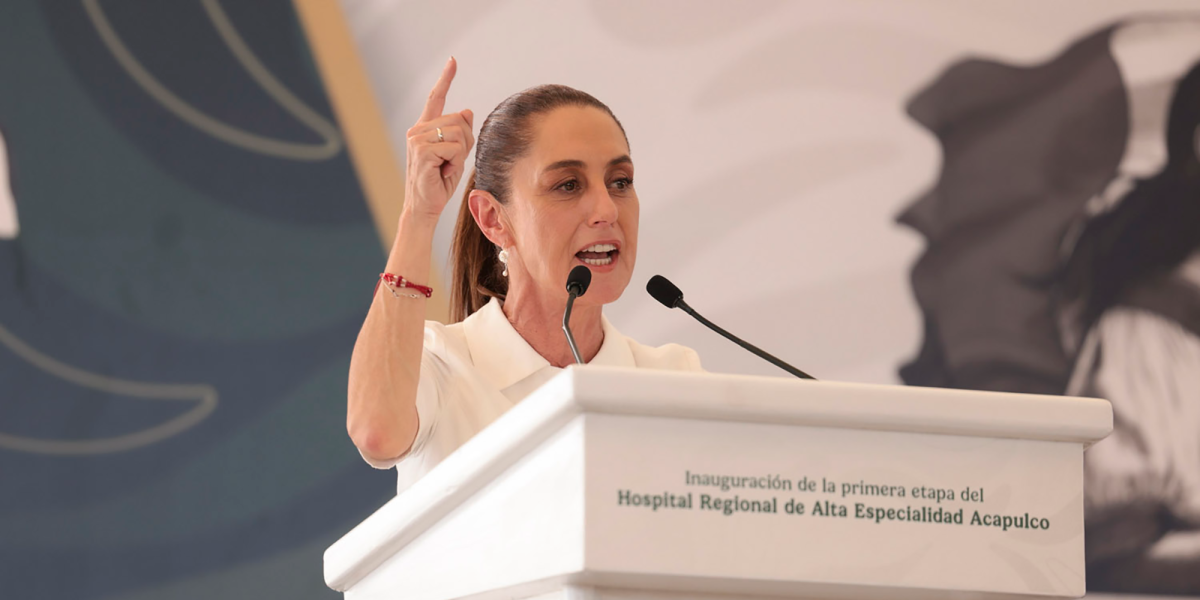 Sheinbaum Destaca apoyo A Acapulco, Guerrero, En Materia de Drenaje y Seguridad