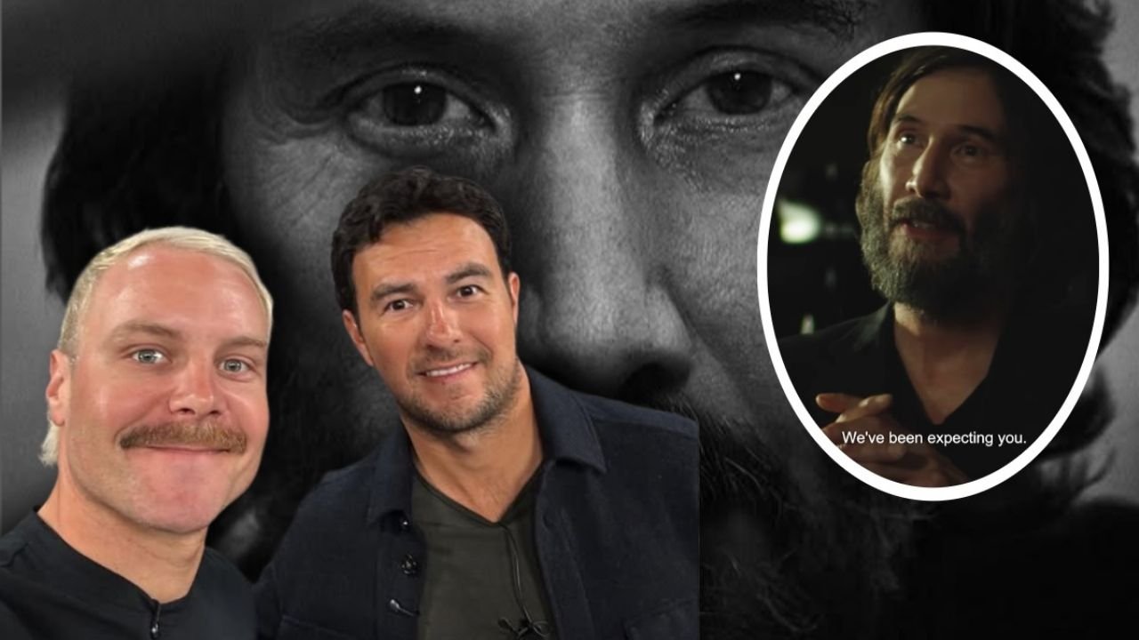 ¿Por qué Qué Keanu Reeves presentan un checo pérez y Valtteri bottas como pilotos de cadillac para la f1?