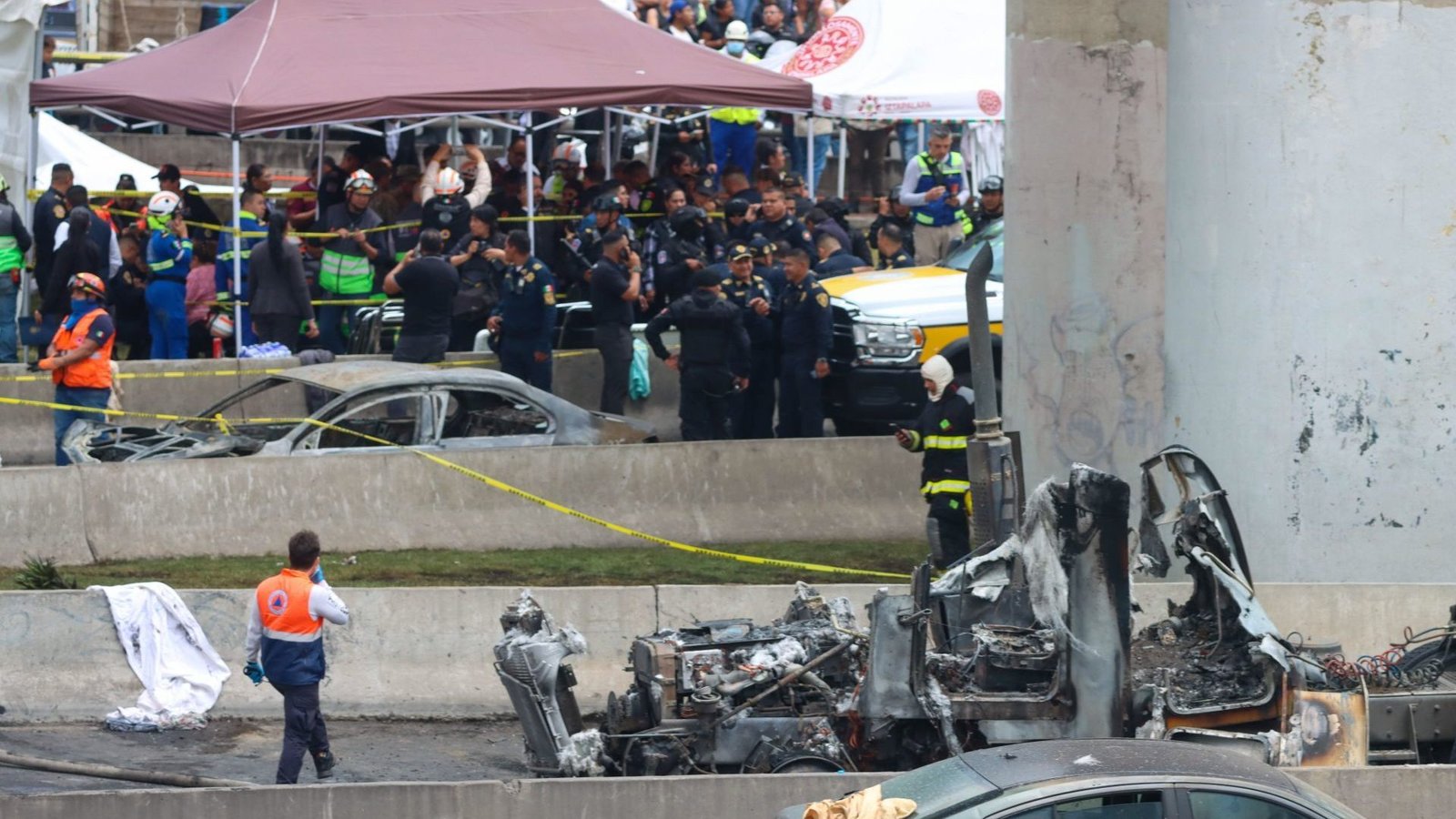 Publican Lista de Heridos por explosión de Pipa en Puente Concordia y Calzada Ignacio Zaragoza