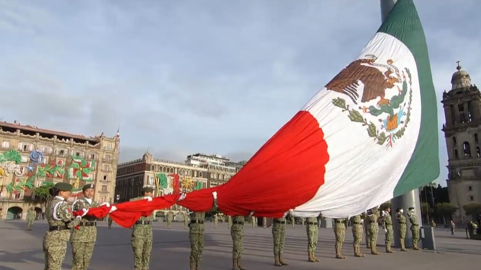 Sheinbaum Encabeza Ceremonia Conmemoratua Por Terremotos de 1985 y 2017 en Zócalo Cdmx
