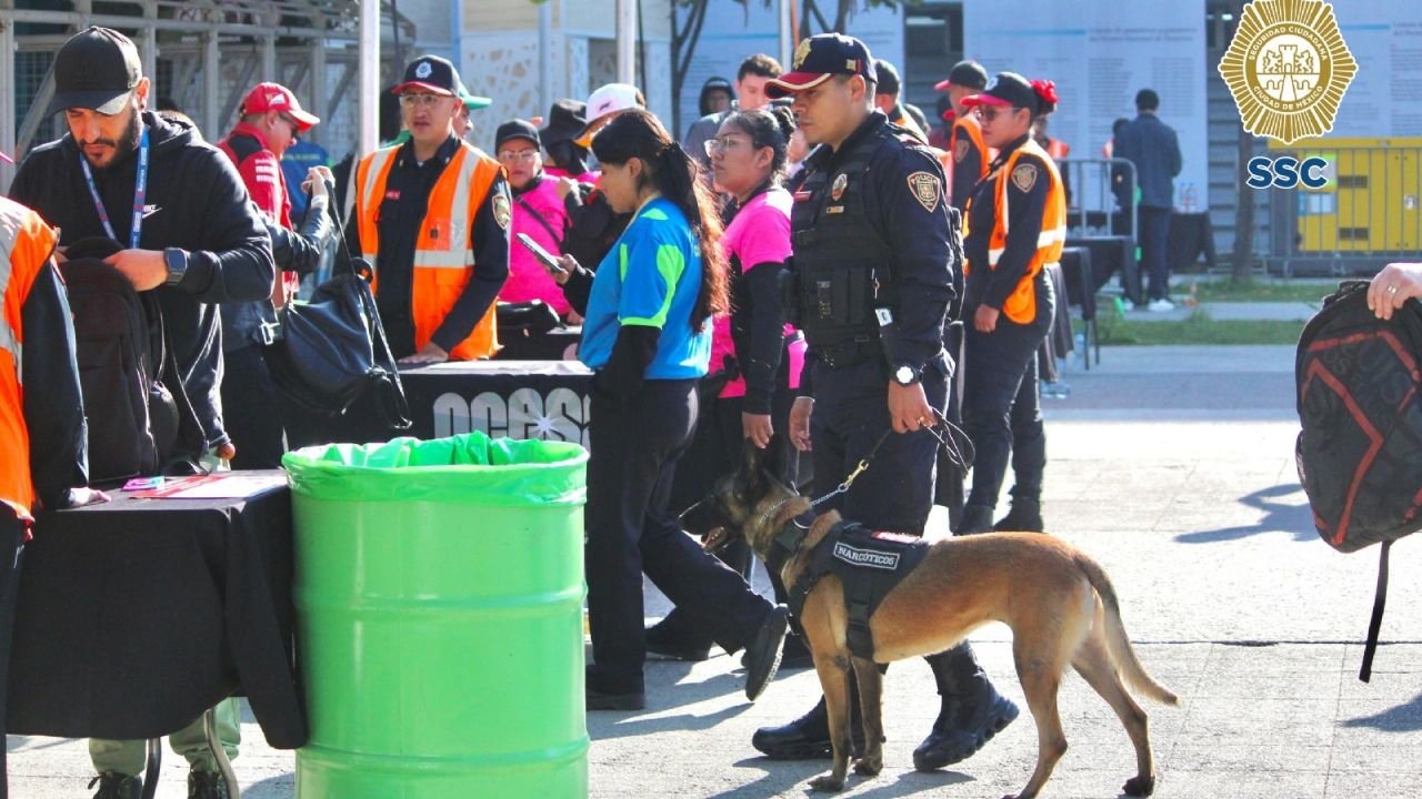 Policía bancaria continúa apoyando en el segundo día del Gran Premio de la Ciudad de México