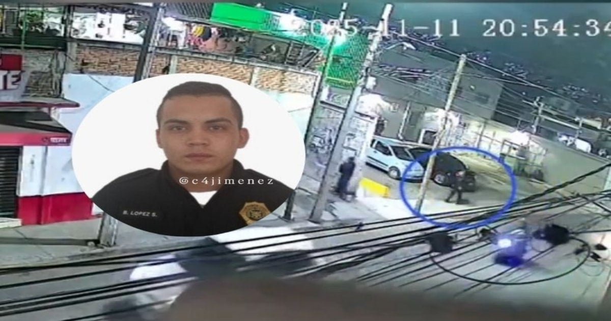 Agente que enfrentó a asaltantes de supermercado pierde la vida