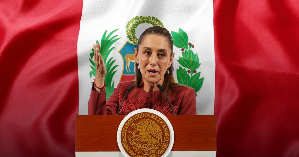 Sheinbaum responde a una amenaza de Perú: ‘Si entra a la embajada de México, violaría las leyes’