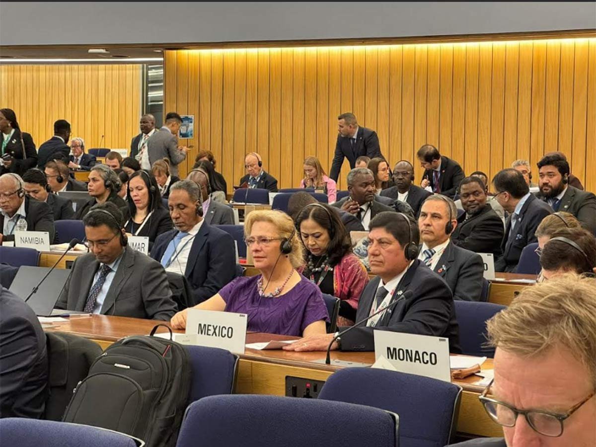 Por segunda ocasión México preside el Consejo de la OMI