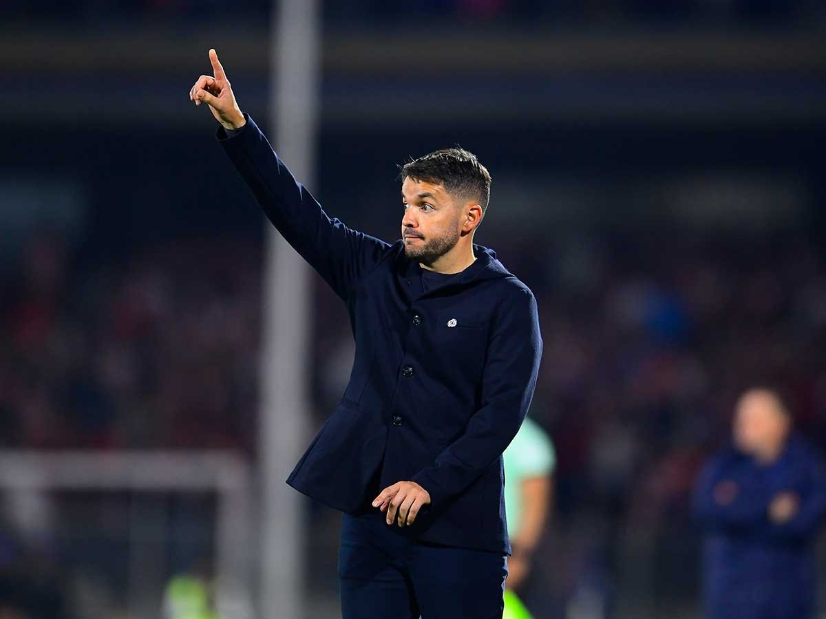 Nicolás Larcamón confía en apagar ‘El Volcán’