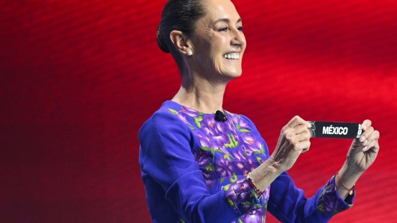 “México es un país extraordinario”, Claudia Sheinbaum asiste al sorteo del Mundial 2026