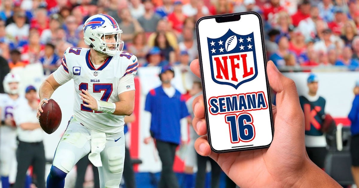 Semana 16 de la NFL: ¿Cuándo y dónde ver EN VIVO todos los juegos?