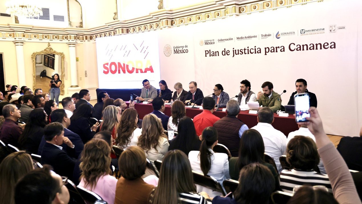 SEGOB lanza Plan de Justicia de Cananea con fondo de MX$2,200 millones