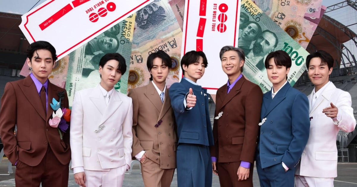 Precios OFICIALES para conciertos de BTS en México: ¿Cuánto cuesta un boleto en el Estadio GNP?