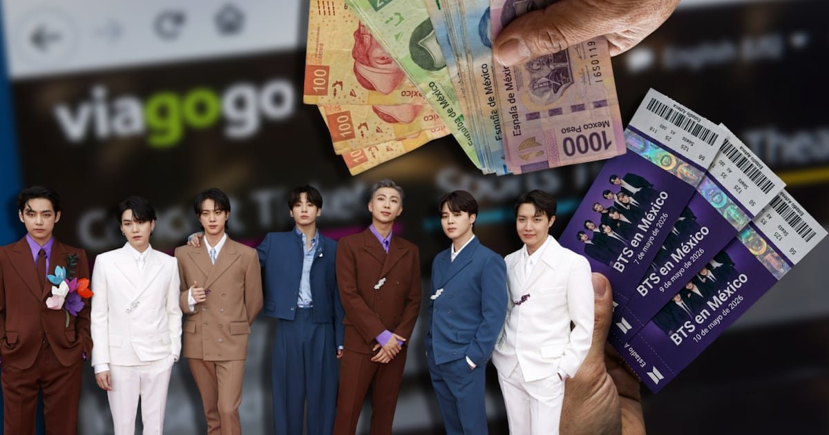 ‘Take two’ mi dinero: Boletos en reventa para BTS en México alcanzan hasta 190 mil pesos