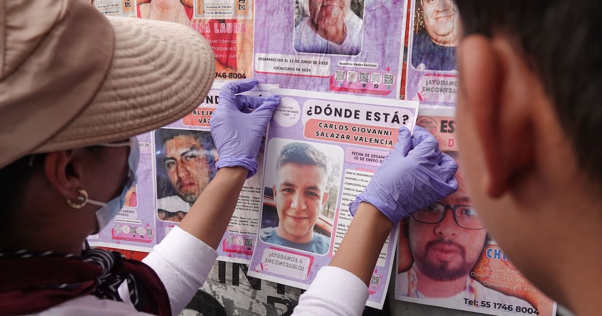 Bajar desaparecidos, antes que perseguir desaparecidos