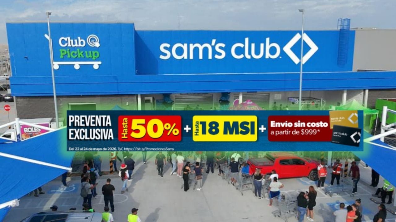 Sam’s Club: las 3 mejores ofertas con 50% de descuento en preventa exclusiva: promoción válida del viernes 22 de mayo
