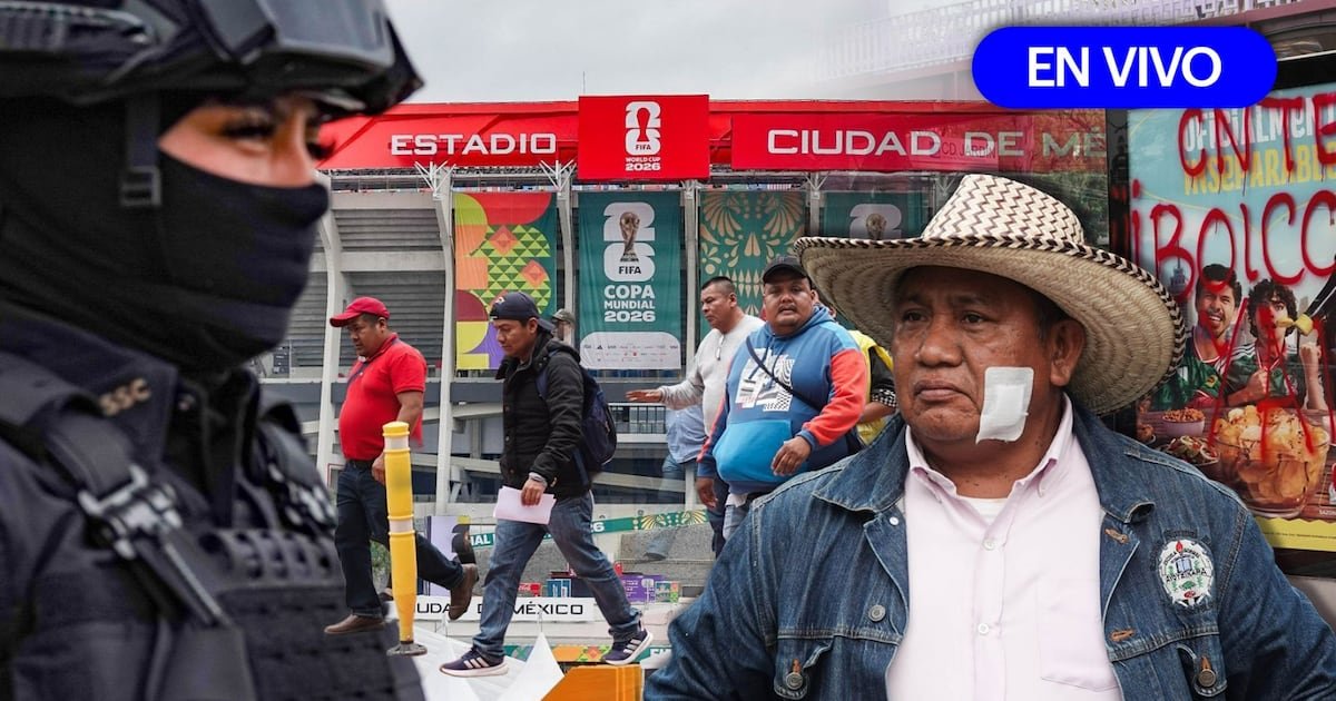 Marchas en inauguración del Mundial EN VIVO: CNTE regresa al Zócalo; madres buscadoras llegan al Estadio