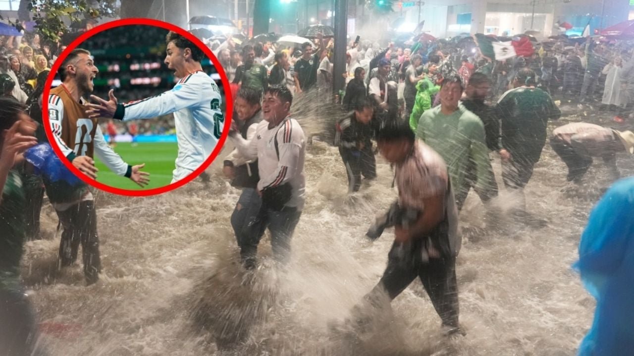 Desde los aires: así se vivió la monumental celebración de millas de mexicanos tras victoria ante Chequia | VÍDEOS