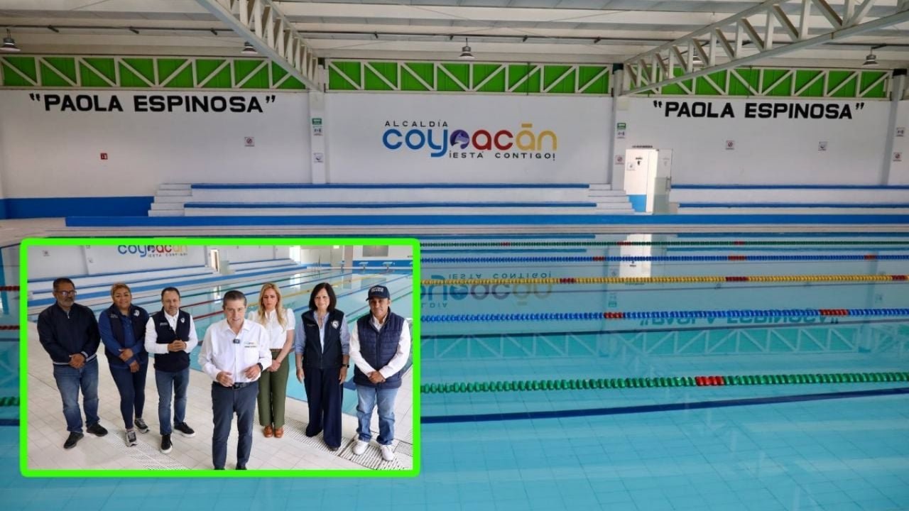 Alberca Paola Espinosa en Coyoacán: dónde está y cuándo comenzará a operar