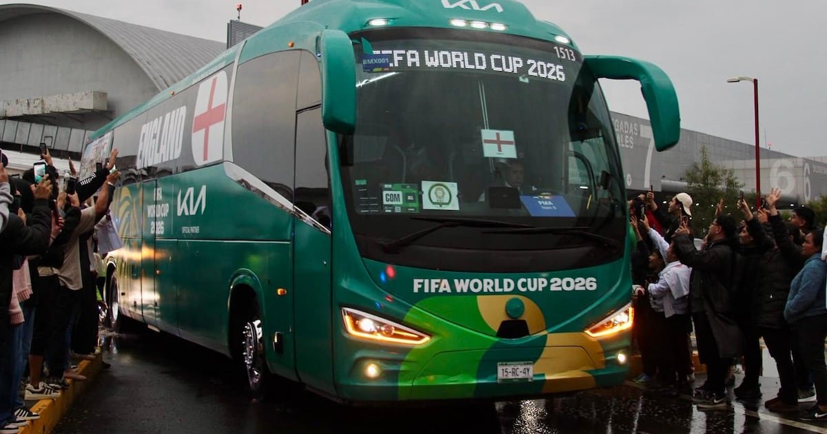 Los Tres Leones desembarcan en Toluca: Inglaterra ya está en México para enfrentarse al Tricolor